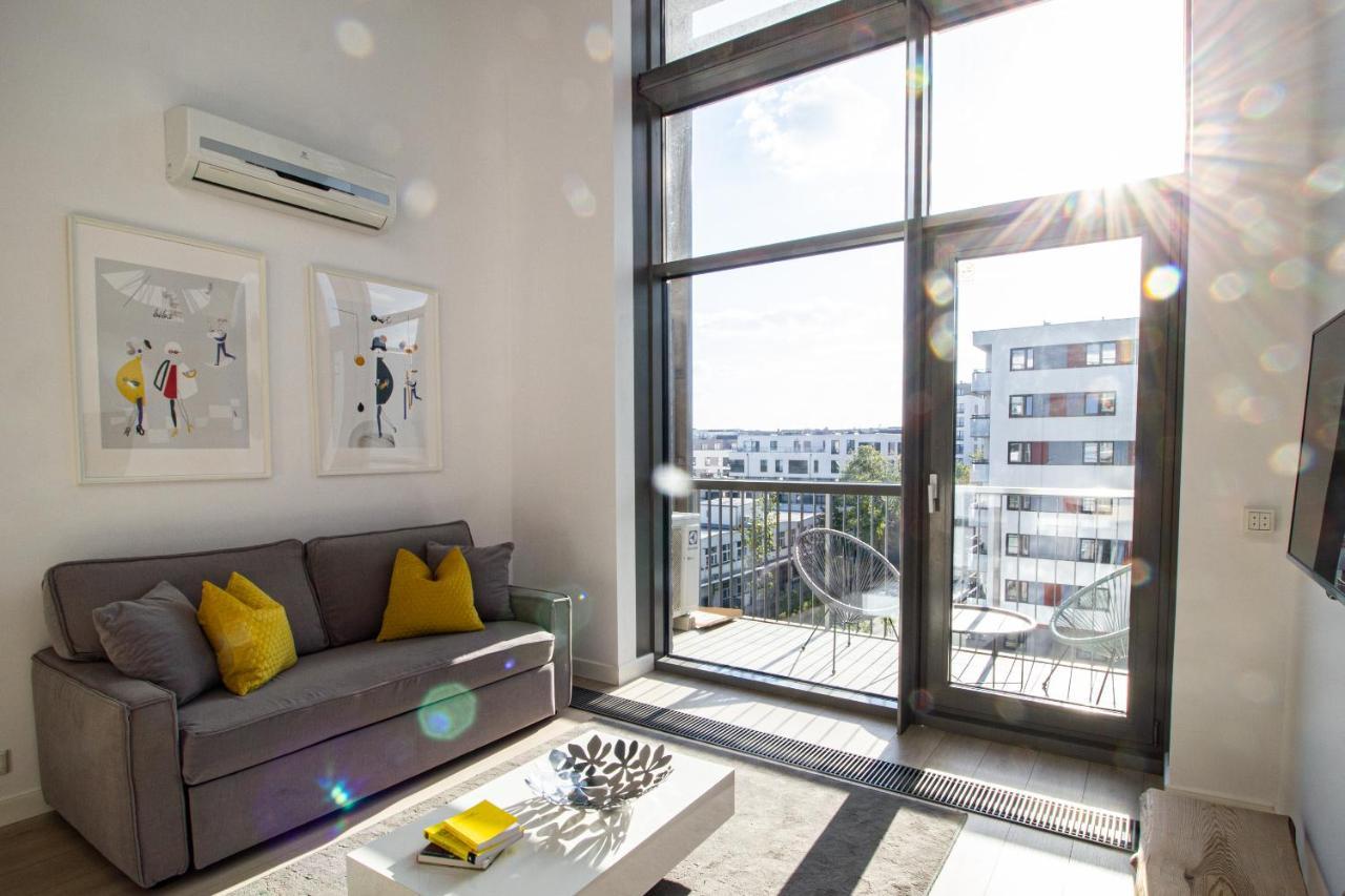 Qbik Loft Modern Apartment Warschau Buitenkant foto