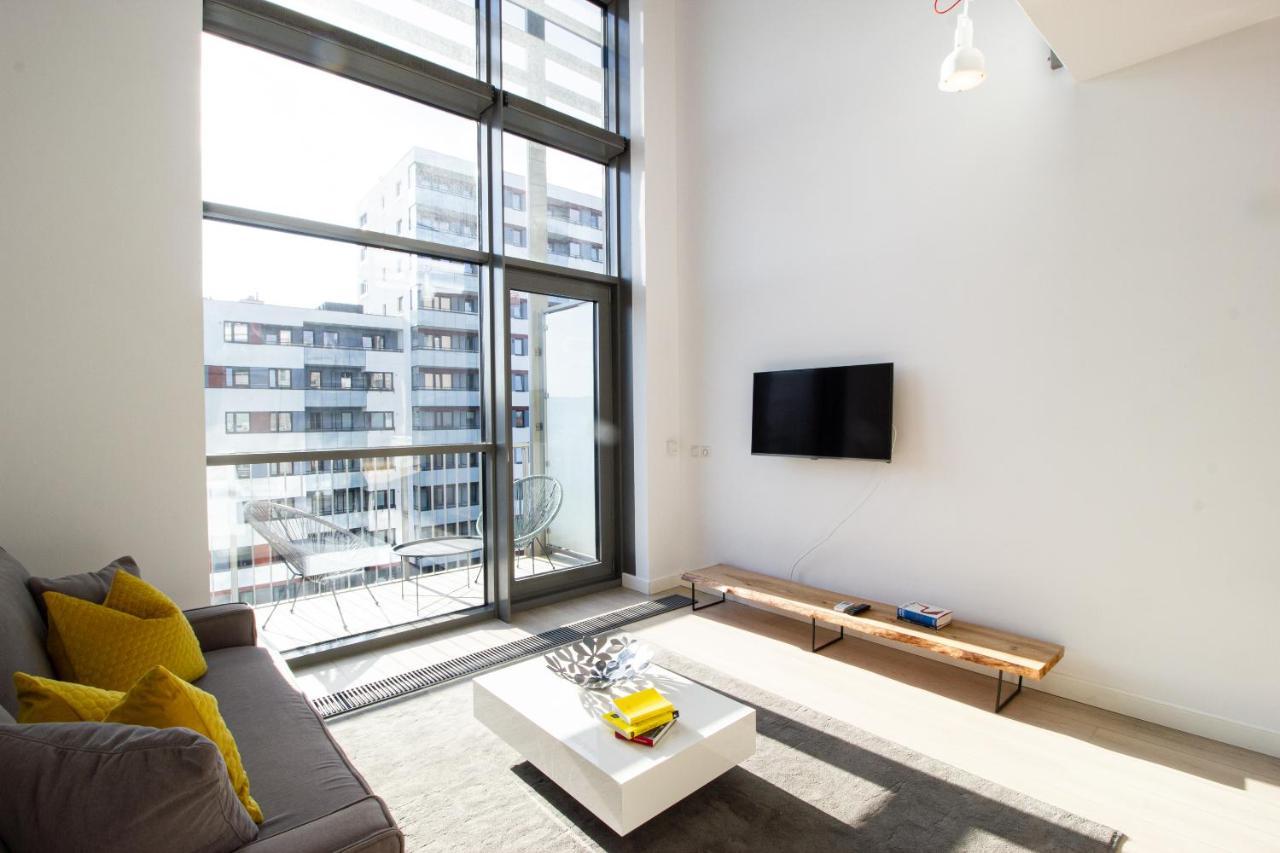 Qbik Loft Modern Apartment Warschau Buitenkant foto