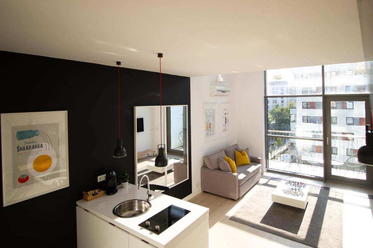 Qbik Loft Modern Apartment Warschau Buitenkant foto